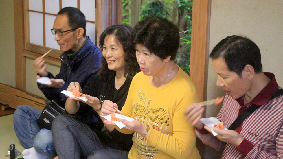 茶道聯盟『款待』台灣觀光客每一周體驗